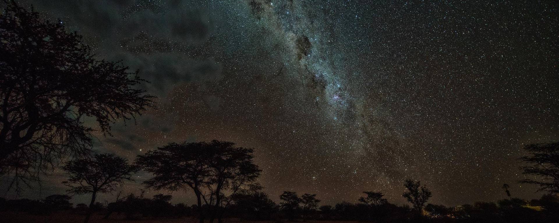 Großartiger Sternenhimmel über Namibia