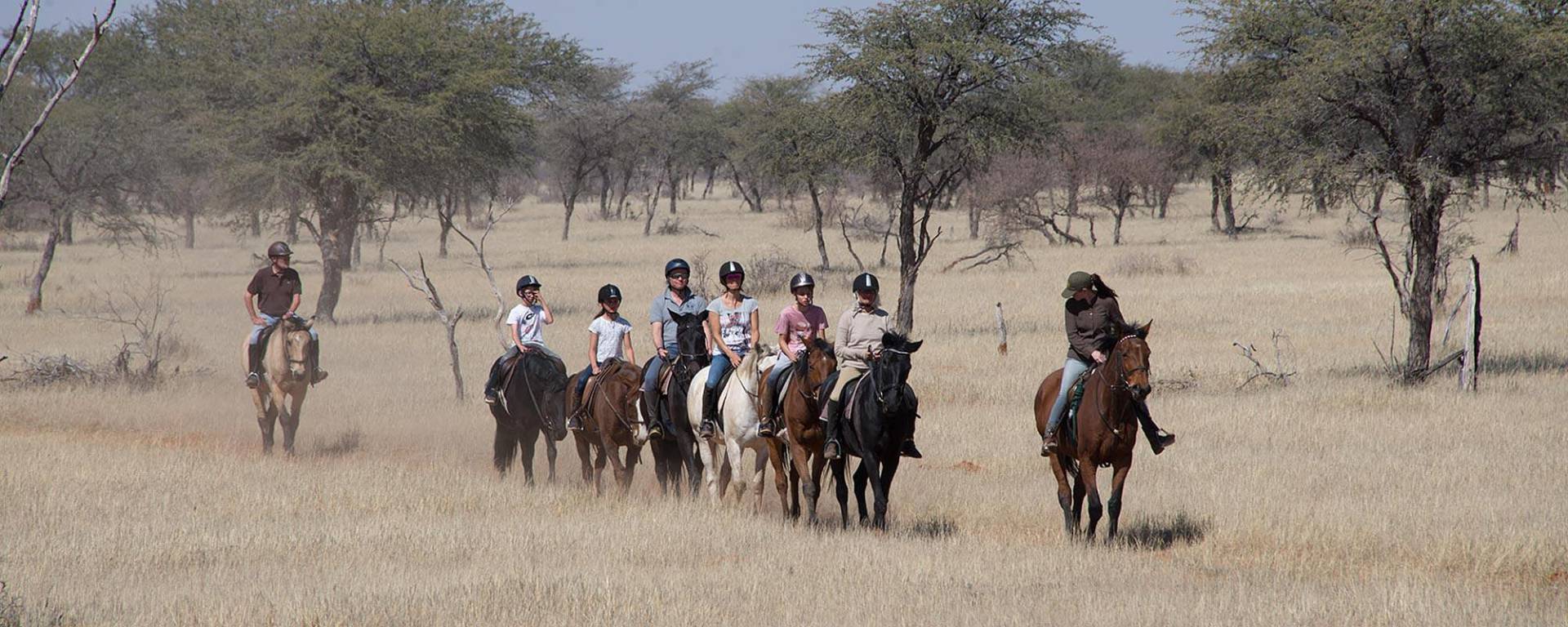 Kalahari horse riding for young and old